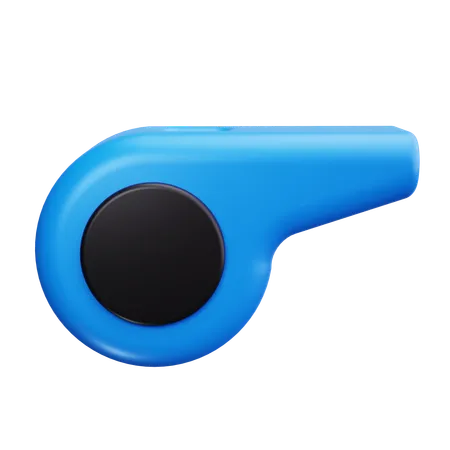 Sifflet d'entraîneur  3D Icon