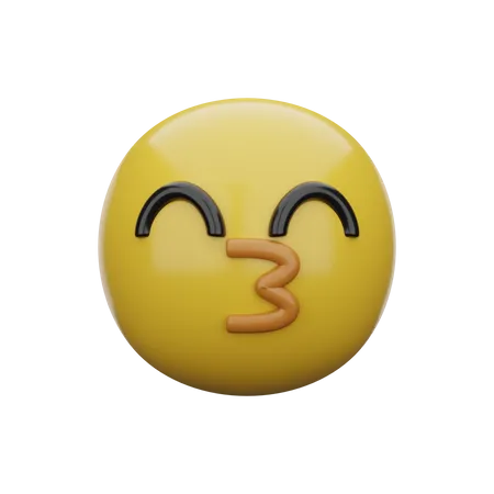 Sifflet buccal  3D Emoji