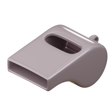 Sifflet de police  3D Icon