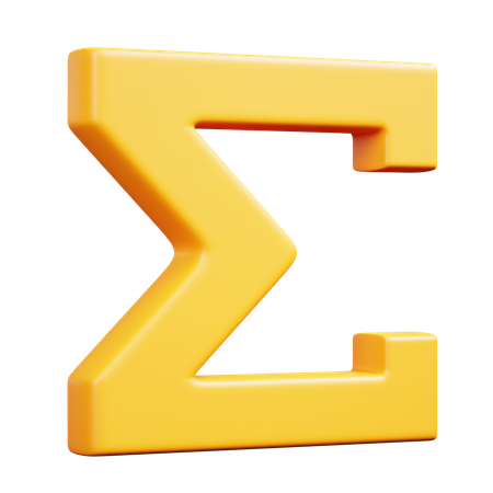 Sigma  3D Icon