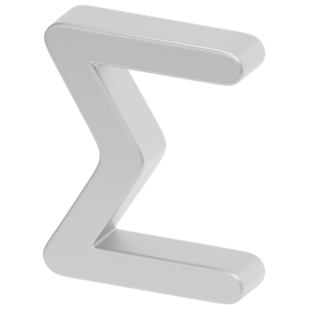 Sigma  3D Icon