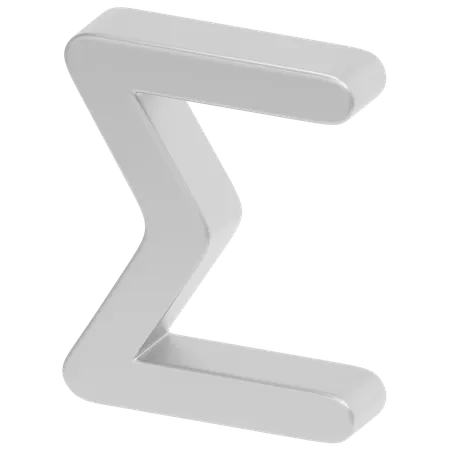 Sigma  3D Icon
