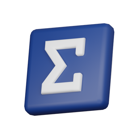 Sigma  3D Icon