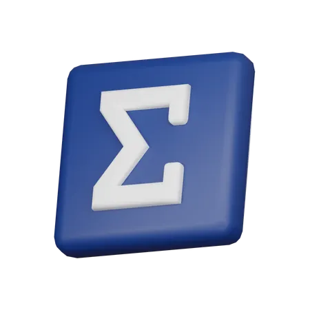 Sigma  3D Icon
