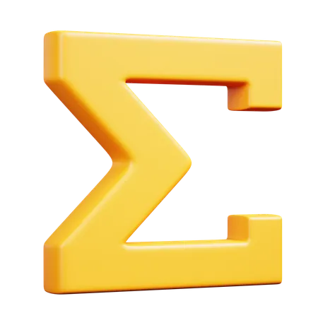 Sigma 3D Icon