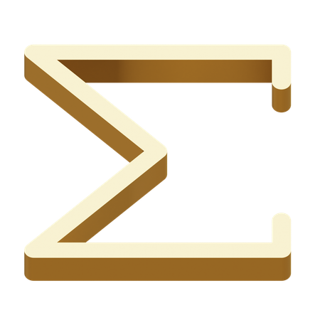 Sigma  3D Icon