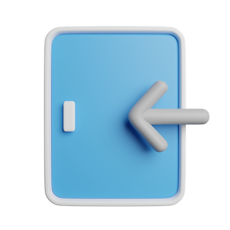 Sign In  3D Icon