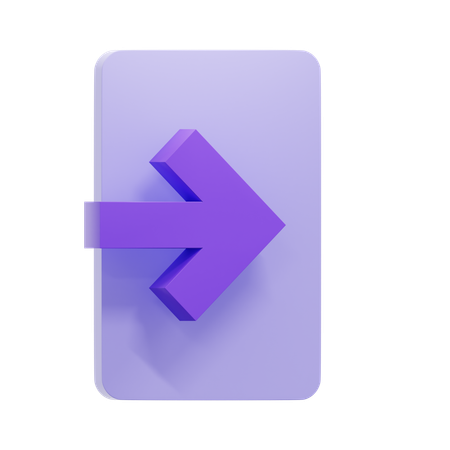 Sign In  3D Icon