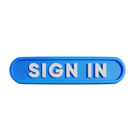 Sign In 3D Icon