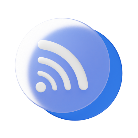 Signal  3D Icon