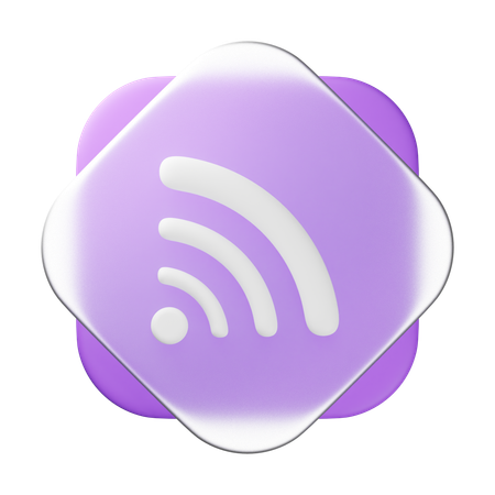 Signal  3D Icon