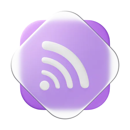 Signal  3D Icon