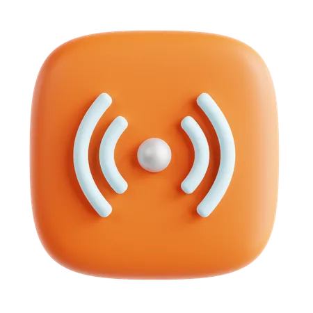 Signal  3D Icon