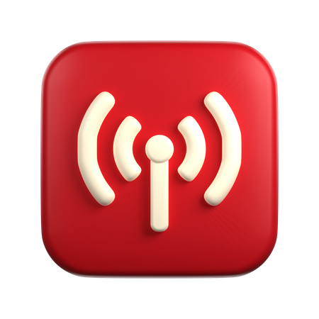 Signal  3D Icon