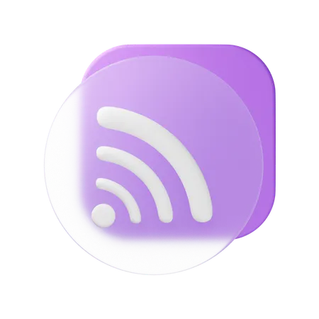 Signal  3D Icon