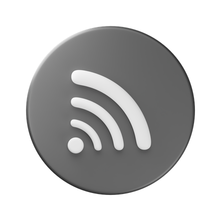 Signal  3D Icon