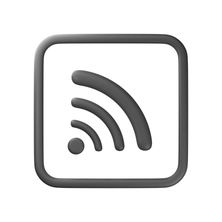 Signal  3D Icon