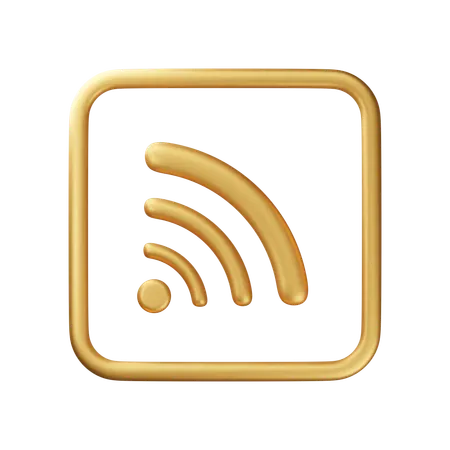 Signal  3D Icon
