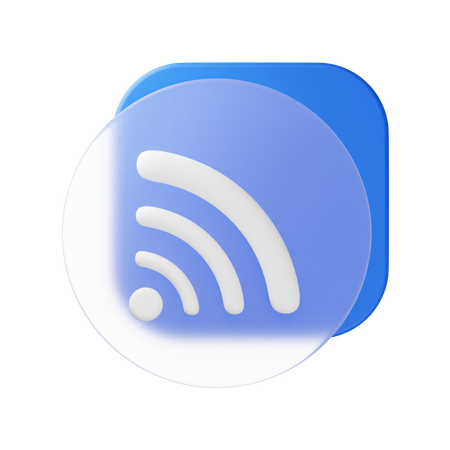 Signal  3D Icon