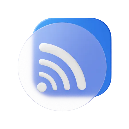 Signal  3D Icon