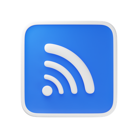 Signal  3D Icon