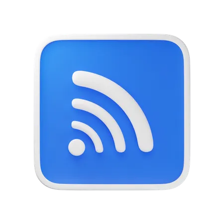 Signal  3D Icon