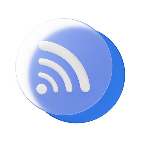 Signal  3D Icon