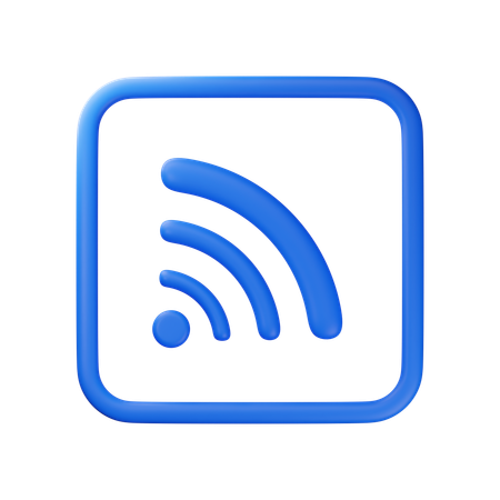 Signal  3D Icon