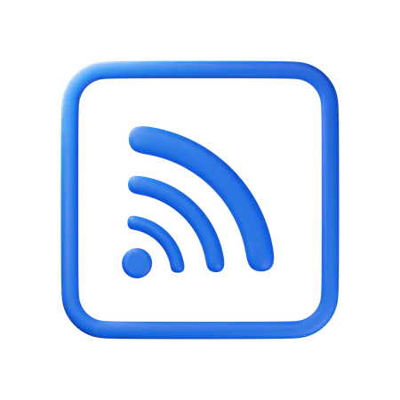 Signal  3D Icon