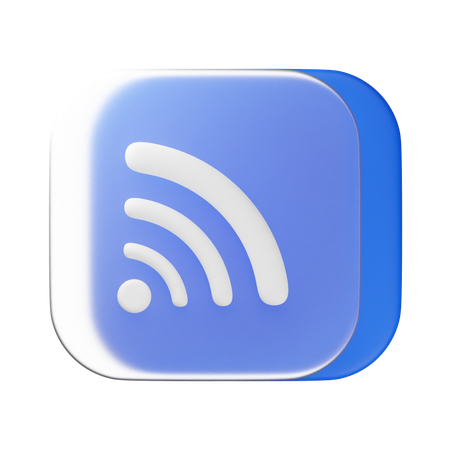 Signal  3D Icon