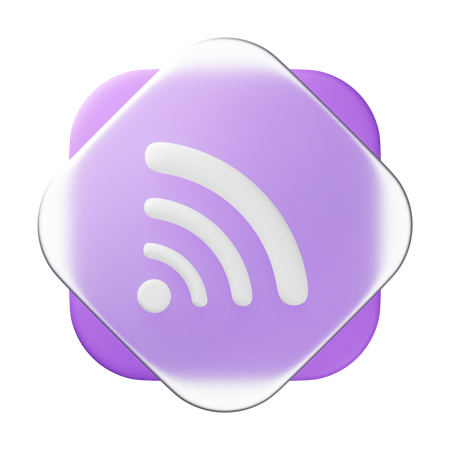 Signal  3D Icon