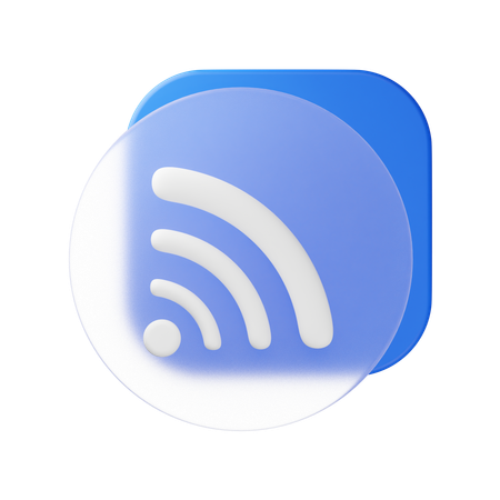 Signal  3D Icon