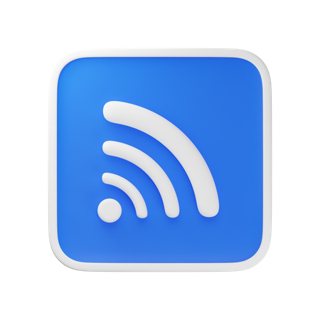 Signal  3D Icon