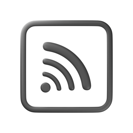 Signal  3D Icon