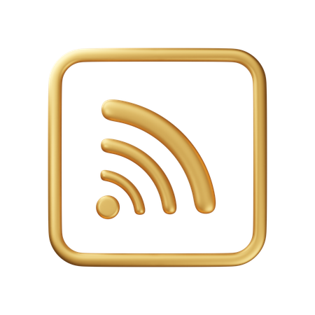 Signal  3D Icon