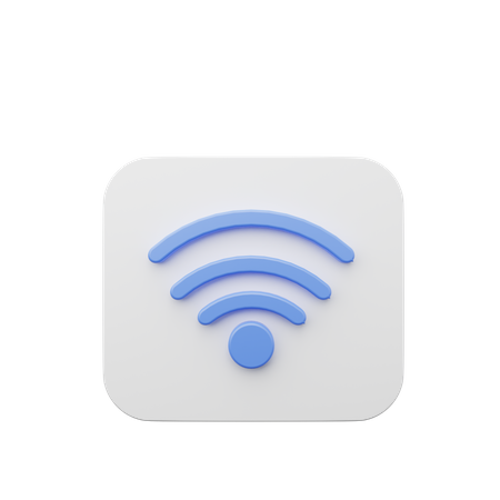 Signal  3D Icon