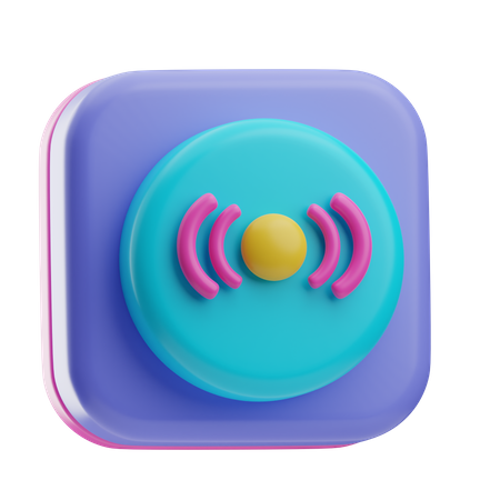 Signal  3D Icon