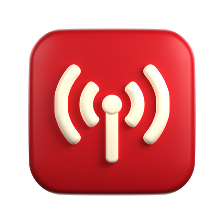Signal  3D Icon