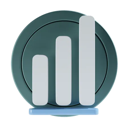 Signal Bar  3D Icon