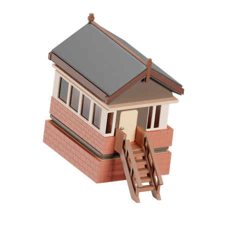 Signal Box  3D Icon