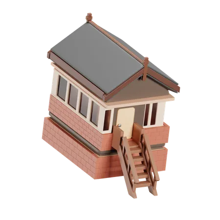 Signal Box  3D Icon