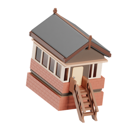 Signal Box  3D Icon