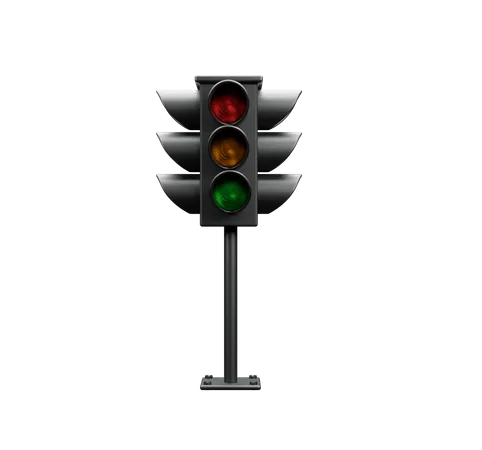 Signal Lights  3D Icon