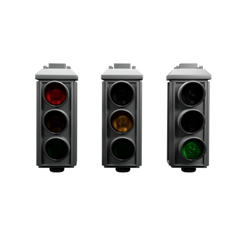 Signal Lights  3D Icon