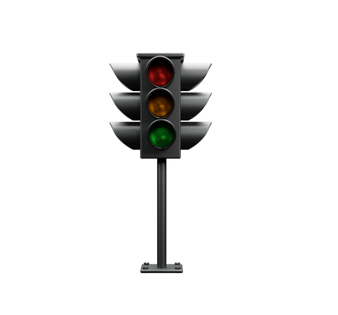 Signal Lights  3D Icon