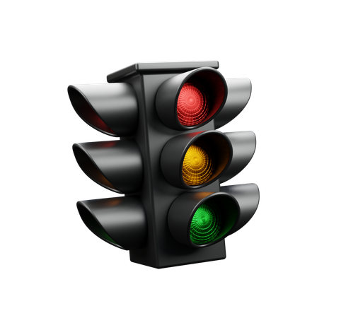 Signal Lights  3D Icon