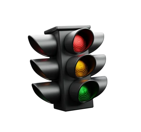 Signal Lights  3D Icon