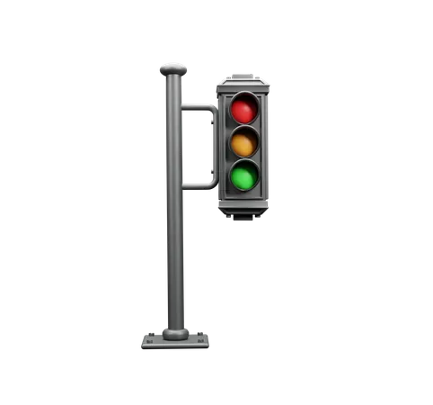 Signal Lights  3D Icon