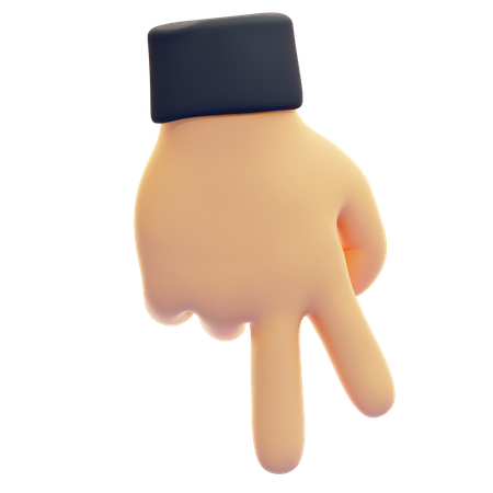 Geste de la main  3D Icon