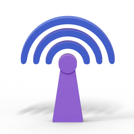 Signal Pole  3D Icon